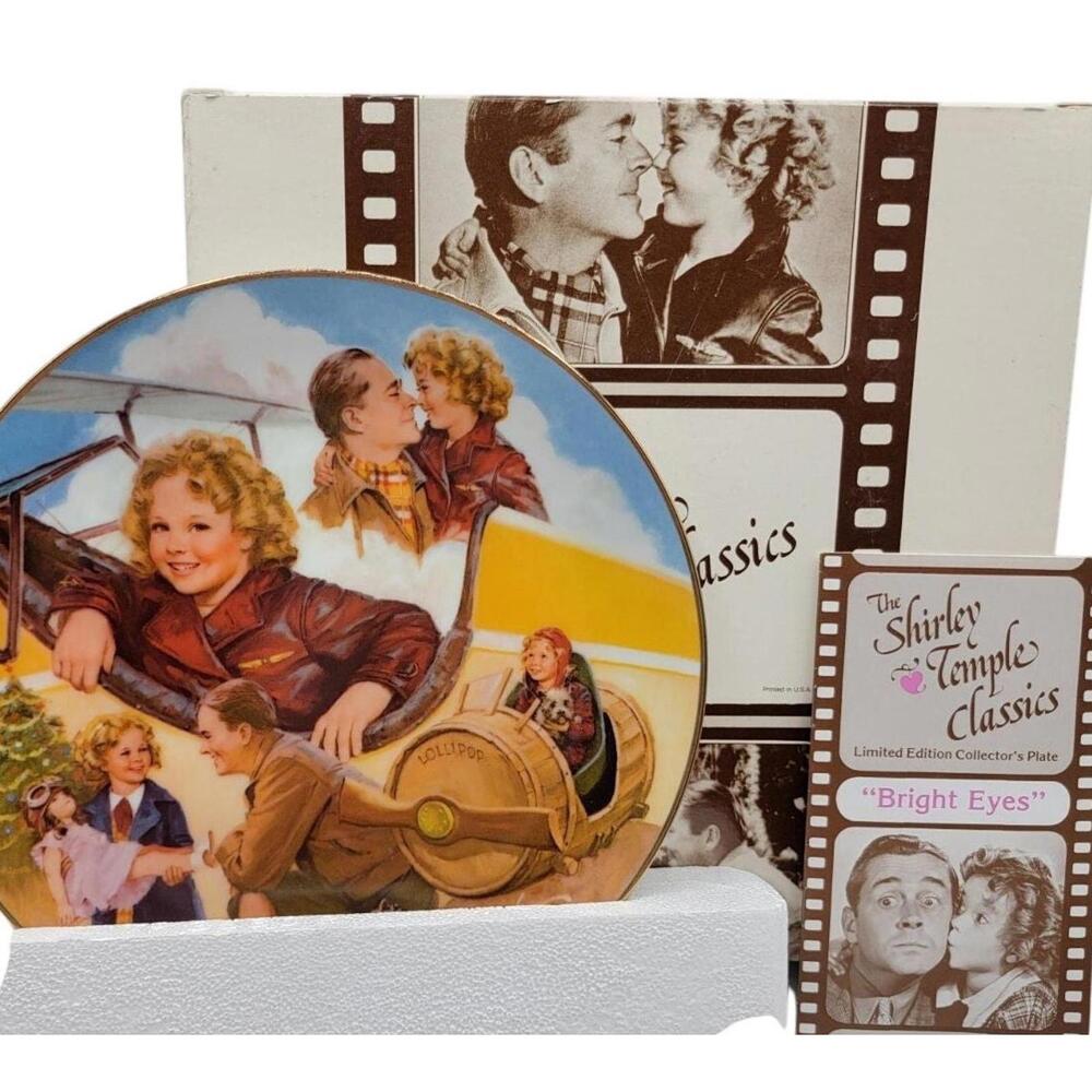 Limited Edition Collector's Plate - Bright Eyes